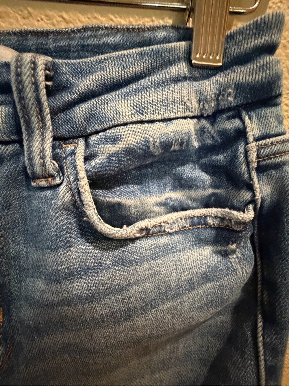 Flying Monkey Women's Light Blue Straight Leg Jeans - Picture 3 of 7